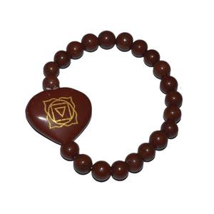 Root Chakra Red Jasper <b>Bracelet</b> - Product Image 1