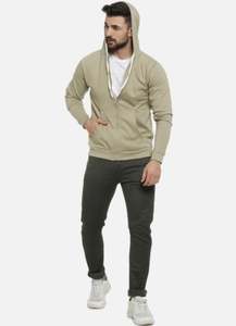 New Fashionable 100%cotton acid wash basics zipper <b>hoodies</b> for men Custom 3D puff printed logo winter casual wear man hoodie - Product Image 6