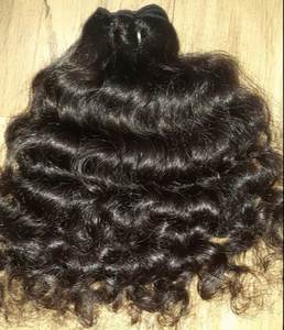 100% naturel vierge Remy Extensions de cheveux brésilien lâche profonde Curl Afro HD dentelle 10A qualité matière première pas cher indien vague formes - Product Image 2