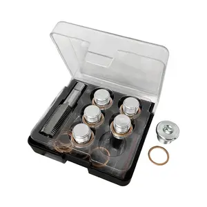 M17X 1.5P Olieaftapplug Reparatie Universele Olie Drain Carterplug Draad Reparatie Kit