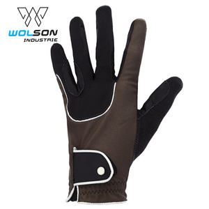 Gants d'équitation en cuir avec guantes de horse riding gloves, gants d'équitation équestres, ajustement complet des doigts, gants d'équitation confortables. - Product Image 2