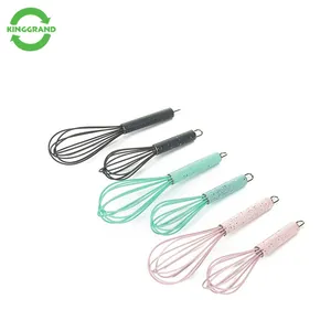 An Toàn Mini Loại Handmade Matcha Trà Thép Không Gỉ Silicone Bóng Whisk