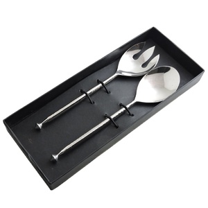 Vente chaude Mango Wood & Mina Salade Serveur Outil À Main Ustensile De Cuisine pour Alimentaire Servant Accessoire pour Usage Cuisine - Product Image 1