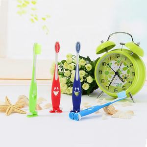 חמוד עיצוב ילד מברשת שיניים חיוך פנים ידית תינוק שיני צחצוח - Product Image 3