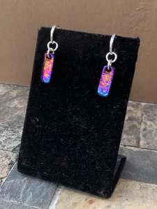 Pendientes de gota Timascus Mokuti hechos a mano cobre latón titanio con perla para bodas fiestas compromisos o aniversarios - Product Image 3
