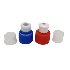 28/410 Rode Verzegelde Flip Top Cap Voor Water Fles/Bidon