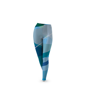 Leggings de sport et de Yoga imprimés par Sublimation pour femmes, séchage rapide, sans couture, logo personnalisé, - Product Image 1
