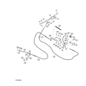 Barra de tractor JD de alta calidad Número de pieza R138086 Pieza de repuesto esencial para una operación eficiente del tractor - Product Image 2