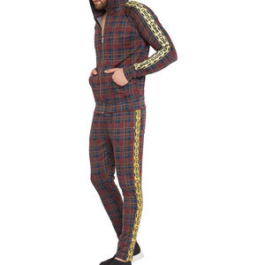 Chándal deportivo con Logo personalizado para hombre, ropa de entrenamiento ajustada, chándal de lana - Product Image 5