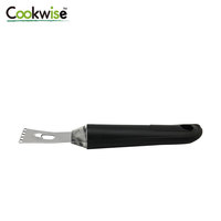 Éplucheur et râpe à agrumes Cookwise en acier inoxydable avec poignée en PP