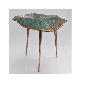 Table auxiliaire ronde moderne et dorée, décor pour la maison, pour le salon, la chambre à coucher, marchandises, de qualité, 1 pièce - Product Image 1