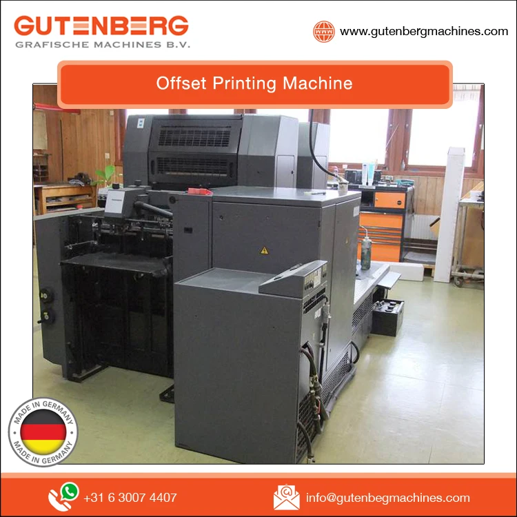 Best Selling Top Grade Multifunctio<i></i>nal Automatic Used Offset Printing Machines