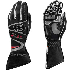 Competitive Price Leather Made <b>Go</b> <b>Kart</b> Racing Gloves Breathable Anti Slip Adjustable Cuff <b>Go</b> <b>Kart</b> Racing Gloves for Men - Product Image 4