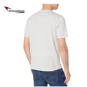 Avatar verano entrenamiento al aire libre secado rápido manga corta microfibra camiseta para hombres cuello redondo suave y transpirable fábrica al por mayor - Product Image 2
