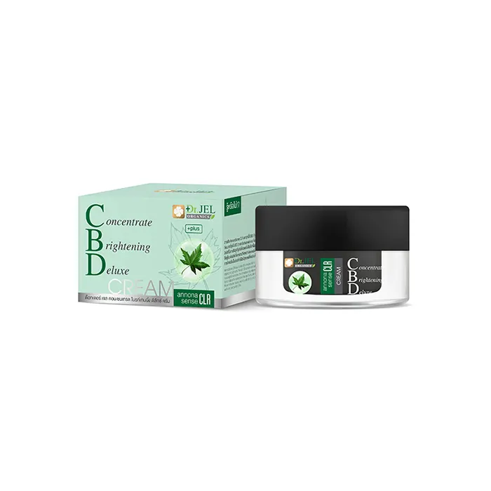 CBD cream Face cream Concentrate Brightening Anti aging, Wrinkle and oxidant Reduce acne Skin Care Cosmetic Thailand Product