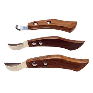 Cuchillos para recortar pezuñas de caballo de alta calidad, personalizables, con mango de plástico y madera. - Product Image 4