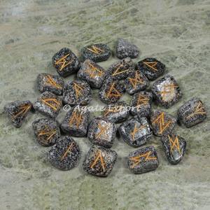 เกล็ดหิมะ Obsidian Futhark Rune ชุดราคาที่ดีที่สุด - Product Image 2