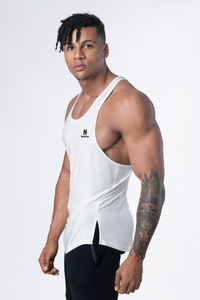 Débardeurs à capuche d'entraînement pour hommes Bodybuilding Muscle Cut Off T Shirt Sleeveless Gym Hoodie - Product Image 2