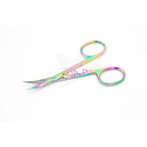 Tijeras para Cutículas de Acero Inoxidable de Grado Profesional, Hoja Curva, Herramienta para el Cuidado de las Uñas, para Manicura, Pedicura y Uso en Salón - Product Image 6