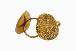 Boîte à ronds de serviette en métal écologique faite à la main avec taille personnalisable pour la décoration de table - Product Image 2