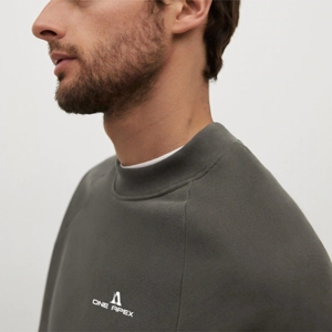 เสื้อกันหนาวธรรมดา2021,เสื้อสเวตเตอร์ลำลองผู้ชายสีพื้น - Product Image 4