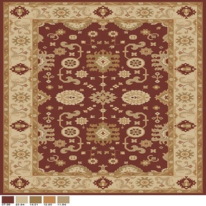 Tapis péruvien torsadé à la main, accessoire pour décoration de salon d'hôtel et de la maison, Design personnalisé, couleur - Product Image 5