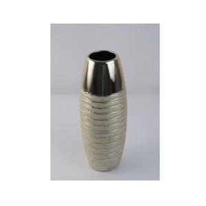 Fait à la main unique en métal élégant argent et pot de fleur poli et porte de salon et festival décoratif de noël - Product Image 1