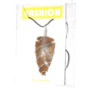 Acheter en ligne collier de pointes de jaspe fantaisie: collier de pointes de jaspe fantaisie à vendre - Product Image 1