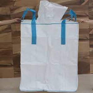 Thông tư chéo góc <span class=keywords><strong>Jumbo</strong></span> <span class=keywords><strong>fibc</strong></span> số lượng lớn Túi 1000kg Tải công suất PP vật liệu cấp thực phẩm xả đáy phẳng để lưu trữ số lượng lớn - Product Image 6
