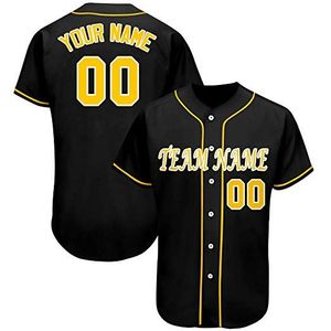 Nuevo Uniforme de Béisbol Transpirable de Talla Grande, 100% Poliéster, Logotipo Personalizado, Botones Completos - Product Image 6