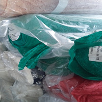 Raschel stock lote tela muchos colores y estilo hecho en Corea