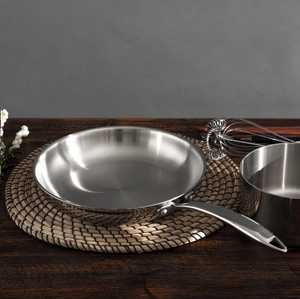 Sartén antiadherente de acero inoxidable Juego de sartén Triply Mini Sartén Triply Juego de utensilios de cocina Triply - Product Image 3