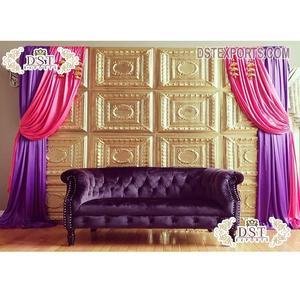 Marco de Fondo Dorado Tradicional para Decoración de Bodas, Marcos de Fondo Dorados para Decoración de Bodas Tradicionales, Panel de Marcos de Fondo para Bodas en el Reino Unido - Product Image 1