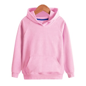 Sweat à capuche à manches longues pour enfants, vente en gros, oem, bonne qualité, 270gsm 50% coton 50% polyester, blanc avec fermeture éclair, personnalisé, pull pour enfants - Product Image 3