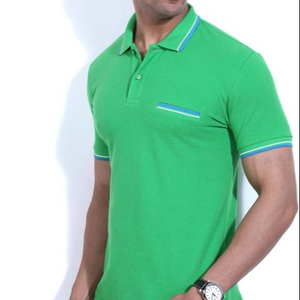 เสื้อยืดผู้ชาย ผ้าฝ้าย 100% ผ้าปิเก้ ซักแบบ Bio-Washed แห้งเร็ว แขนสั้น - Product Image 1