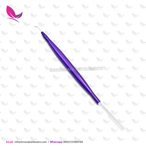 Pince à cils en acier inoxydable de haute qualité Logo personnalisé marque privée outil de levage de cils écologique meilleur prix pointu - Product Image 2