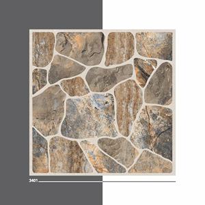 Non-slip Antibacterial Firebrick Matt Finish ISO9001 Certified 12mm Thickness Outdoor Porcelain <b>Tiles</b> 400x400mm - Product Image 2