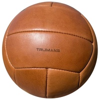 Balones de Fútbol y Baloncesto de Cuero Genuino Hechos a Mano, Estilo Vintage, con Logotipo Personalizable