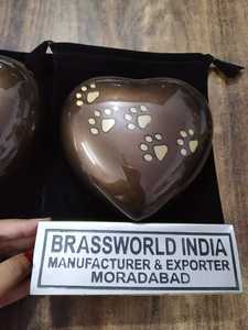 โกศบรรจุอัฐิสัตว์เลี้ยงโลหะสไตล์อเมริกันสีม่วงรากูทุกขนาด สำหรับงานศพ ยี่ห้อ BRASSWORLD อินเดีย - Product Image 4