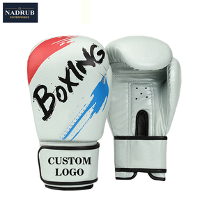 Gants de boxe professionnels de haute qualité en cuir Rexiene, design personnalisé, fermeture auto-agrippante unisexe, impression silicone - Product Image 3