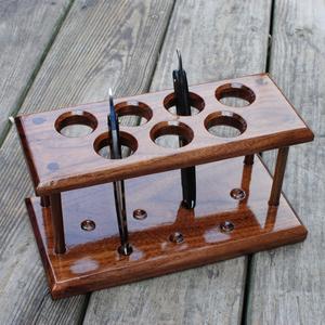 Wooden <b>Shaving</b> Stand for <b>Shaving</b> <b>Brush</b> Barber <b>Shaving</b> Razors Straight razor Stand - Product Image 4