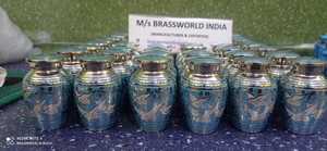 ของที่ระลึก Domtop สีม่วงทองเหลืองเผาศพอินเดีย Brassworld - Product Image 6