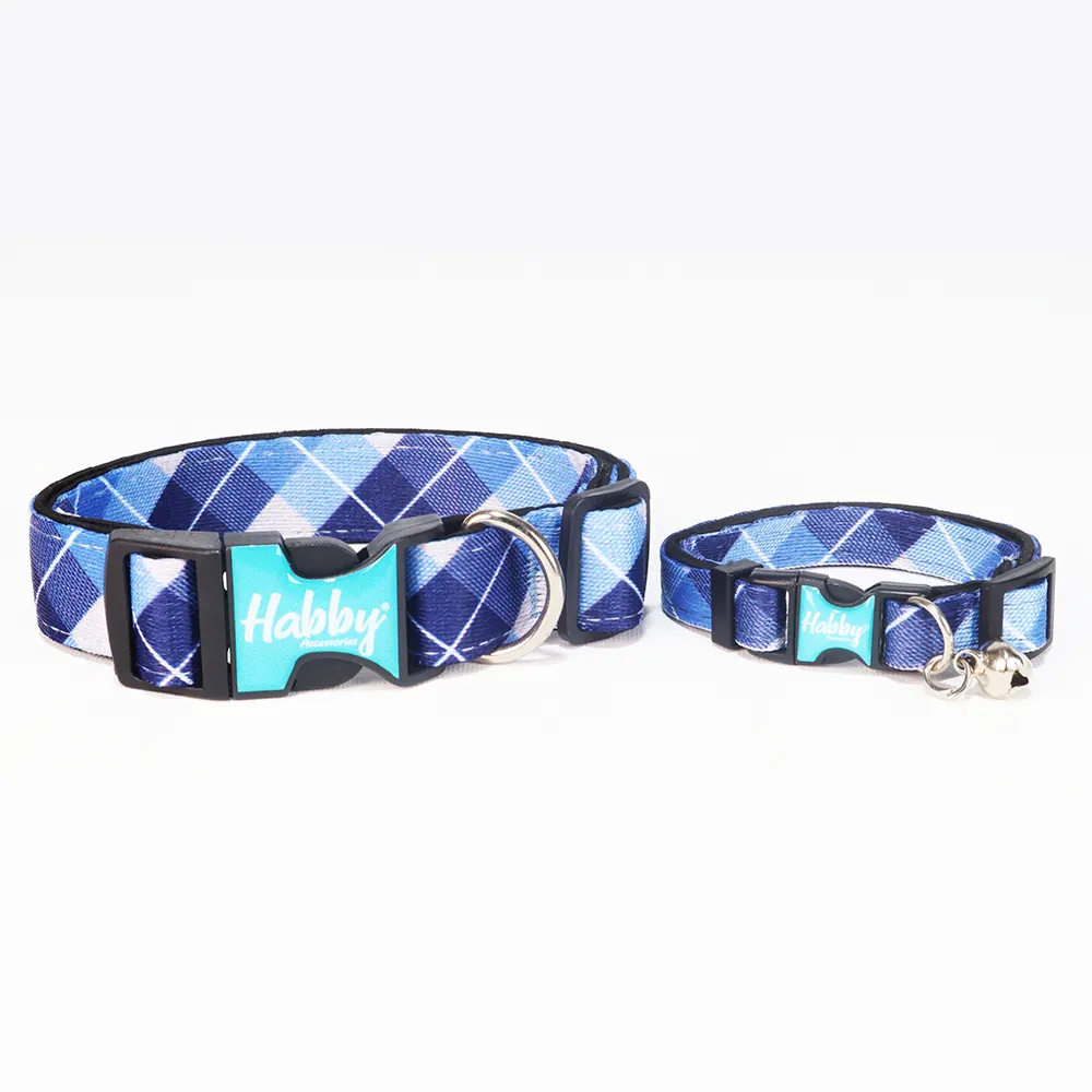 Manufacturer Wholesale Printed Eco-friendly Cat Dog Collar 10mm 20mm Custom Designs Reflector Adjustable Collar Pet Collars
