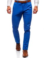 Nouveau pantalon chino élégant et stylé pour homme, coupe skinny, décontracté, extensible, taille mi-haute, 98% coton, 2% élasthanne, design personnalisé
