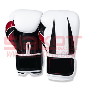 shining and dull leather boxing gloves - Product Image 1