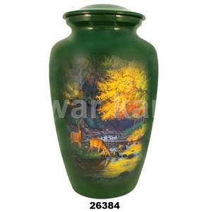 Mark kathley-urna de cremación verde, arte silencioso - Product Image 1