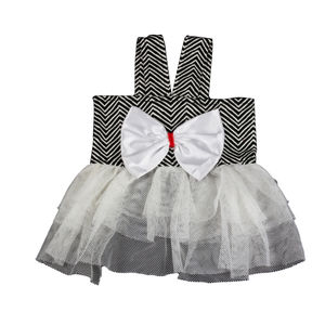 Vêtements pour animaux de compagnie fabriqué au vietnam, robe à nœud papillon, pour petit et moyen chien, en maille Voon, bon marché, collection - Product Image 5