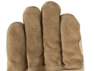 Guantes Protectores de mano de cuero de vaca, guantes de trabajo de cuero partido con material de la mejor calidad y precios baratos - Product Image 3