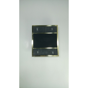 แผ่นรองเมาส์ลายหนังจระเข้ คุณภาพสูง รูปทรงสี่เหลี่ยมผืนผ้า ยี่ห้อ DAPHOCO รุ่น 135 ผลิตในเวียดนาม ขนาด 0.635x0.432x0.01 ซม. สำหรับอุปกรณ์สำนักงาน - Product Image 3