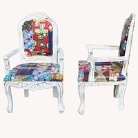 Chaise de relaxation en bois manga, siège repose-main, Shabby Chic, pour Restaurant, salle à manger, salon et salle à manger, mobilier en bois massif avec bras, nouveau Design